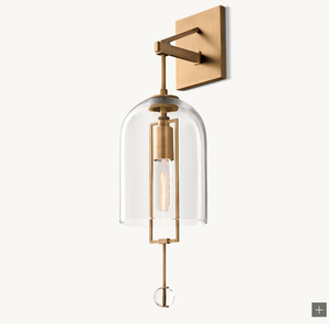 Lustre moderne <span class=keywords><strong>Chiara</strong></span> en verre RH, design Fulcrum, personnalisable, éclairage de luxe pour salle à manger, best-seller - Product Image 1