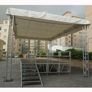 โครงถักอลูมิเนียมแบบพกพาสำหรับงานอีเว้นท์ พร้อมระบบยกไฟ - Product Image 2
