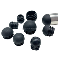 Embouts de tube en plastique noir carrés, inserts de tube, bouchons, 19/22/25/32 mm, résistants aux produits chimiques, résistants à la corrosion, soudage