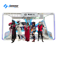 Le plus récent simulateur de réalité virtuelle 9d Vr à pièces de monnaie pour 4 joueurs, marche gratuite, tir d'arcade, jeux de réalité virtuelle