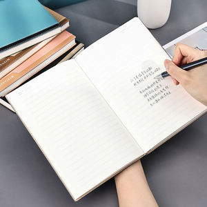 Carnet <span class=keywords><strong>en</strong></span> cuir A5 pour entreprise, design avec étiquette latérale et marquage à chaud personnalisé - Idéal pour la promotion de la marque et l'utilisation au bureau - Product Image 5