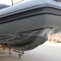 Bateau à coque en aluminium avec 3.3m 3.4m 3.6m 3.8m 3.9m 4.3m 4.7m m 5m PVC & Hypalon Material Gonflable Sport Rib Boat Sale