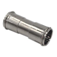 Zhenjiang Factory Cobre Níquel Chapado en oro RF Coaxial Push on CATV F Conector