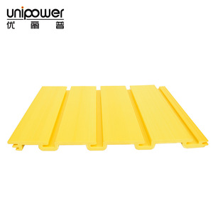 Panel de PVC Unipower, tipo canal, forma plana 3D para decoración de paredes, uso comercial - Product Image 4
