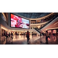 Mur vidéo LED P1.8 intérieur Ultra HD à épissure sans soudure, haute luminosité pour salles de conférence, bureaux, halls d'accueil, centres commerciaux, banques, aéroports