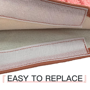 <b>Mop</b> Replacement Pads for Flat <b>Mops</b> Durable Washable Reusable <b>Microfiber</b> Refills Compatible Rectangular Head Flat <b>Mop</b> Set - Product Image 4