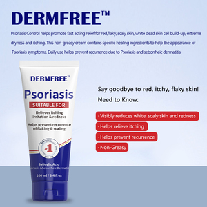 Krim gatal pelembap eksim, Krim Psoriasis anti pruritik cepat efektif, salep untuk Dermatitis dewasa - Product Image 3