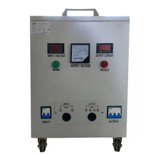 Customized single phase to 3 rotary phase voltage converter for 20kw 240v to 460v