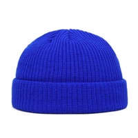 Logotipo personalizado con patrón de ojos grandes, gorro térmico, guisantes de lana en Landlord ha Hat Tela acrílica súper elástica Logotipo personalizado Soft Ela