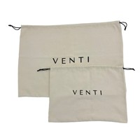 Sacs à poussière pour vêtements et sous-vêtements en daim beige avec cordon de serrage avec logo personnalisé Blouses en soie Sacs châles en cachemire