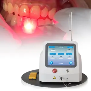 2024 sıcak satış diş yumuşak doku lazer makinesi 980 1470nm diyot diş lazer tedavisi diş beyazlatma cihazı