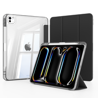 Étui pour tablette en cuir PU de haute qualité, vente en gros, pour iPad Pro 11 M4/5