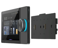 Panel Táctil Inteligente Anjielo de 8 Pulgadas, PC de Aluminio Multifuncional, Control Central, Zigbee, Control Remoto, Dos Unidades Base 86, Wi-Fi