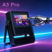 Projecteur vidéo domestique Android Anxin A5pro avec écran tactile, mini projecteur 4K, projecteur intelligent LCD, WiFi, BT, objectif optique, Beamer