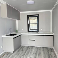 Villa préfabriquée moderne et respirante de 20 pieds à double aile extensible, effet bois, idéale pour les vacances en famille - Meilleures ventes