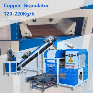 Granulatore di rame LX-300B con trituratore compatibile, linea di riciclo cavi di piccole dimensioni, soluzione conveniente per rottamatori di medie dimensioni - Product Image 5