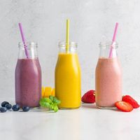 Pailles biodégradables à base de plantes-droites ou pliables, tailles personnalisées et teintes vives, logos personnalisés pour les marques soucieuses de l'environnement