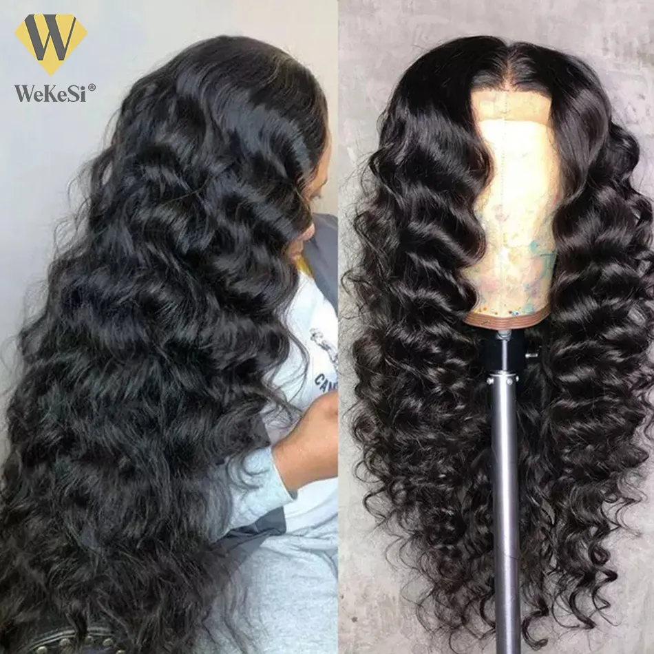 Raw Cambodian Hair Wigs Raw Indian Hair Glueless Full Hd Lace Frontal Wigs Raw Vietnamese Hair Cuticle Aligned Human Hair Wigs