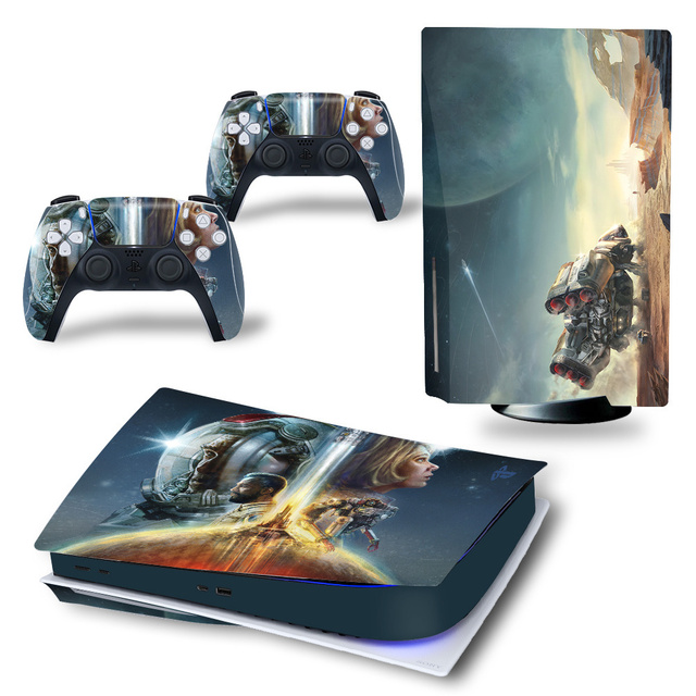Customize Console Skin for PS5 Protective Decal Cover PET Waterproof Sticker for Digital/Disc Edition Game Accessories Stock