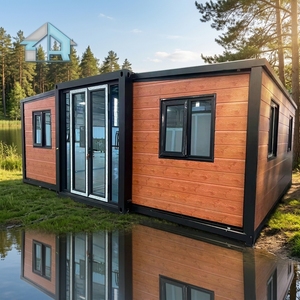 Maisonnette Extensible Anti-Rouille pour Cour de Villa en Bord de Mer, Cabane de Camping Côtière et Cabane de Repos au Bord de l'Eau - Product Image 1