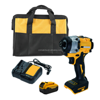 Atornillador Inalámbrico de Impacto 20V, Juego Completo con Batería y Cargador