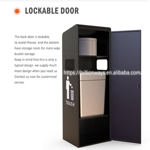 Khăn Ướt Cho Phòng Tập Thể Dục Nhà Vệ Sinh Tùy Chỉnh Giá Đỡ Sàn Có Thùng Rác - Product Image 4