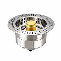 Filtre de vidange pour évier de cuisine en acier inoxydable 304, maille fine, anti-colmatage, réutilisable, facile à nettoyer