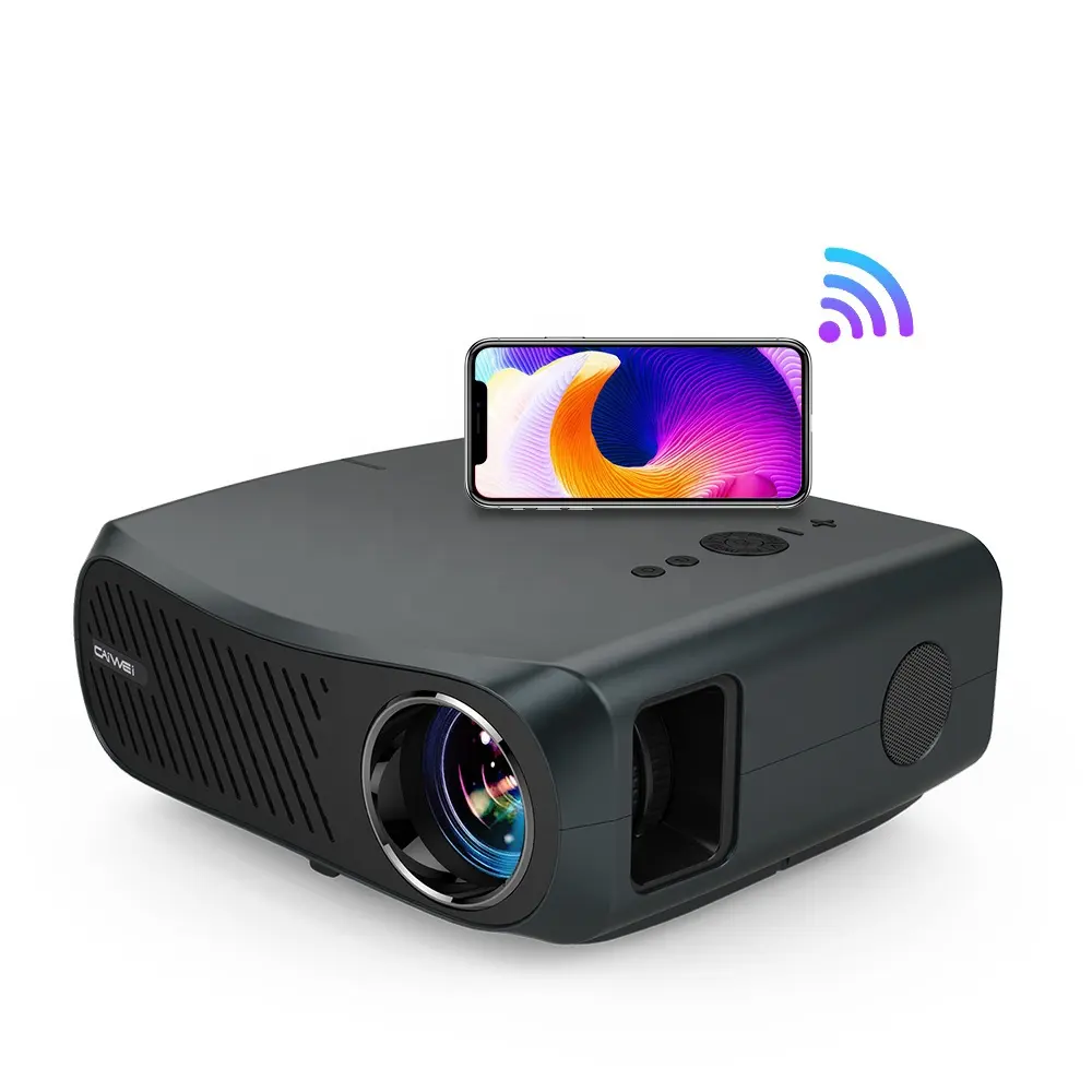 1080P светодиодный проектор 4K домашний кинотеатр Smart LED TV Movies Gaming видео Высокая скорость FPS беспроводной проекции