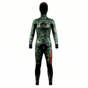 OMZYJ Nuova Versione Coreana CR, Muta Subacquea da 5mm in Neoprene con Stampa Digitale per Donna, Ideale per Pesca Subacquea - Product Image 3