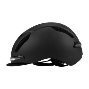 Casque intelligent noir avec clignotants sans fil, télécommande pour trottinettes électriques, vélo, patinage en ligne, skateboard - Product Image 4