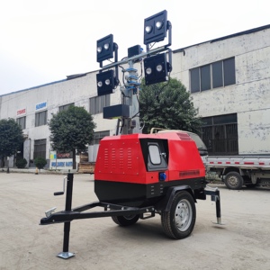 7M <strong>Light</strong> <strong>Towers</strong> <strong>Led</strong> Generator diesel 1000 Wats <strong>eiffel</strong> <strong>Tower</strong> <strong>Light</strong> 7m Mast Trailer Hydraulic <strong>Tower</strong> Towerlight - Product Image 3