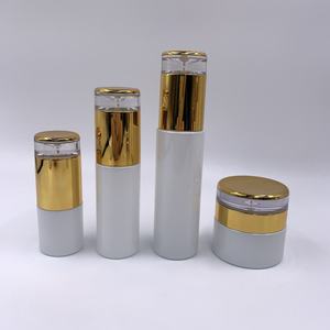 Ensemble de contenants cosmétiques en verre de luxe 30ML 50ml 60ml 100ml 120ml, pot vide pour crème visage, flacon pompe pour lotion, emballage pour émulsion - Product Image 6