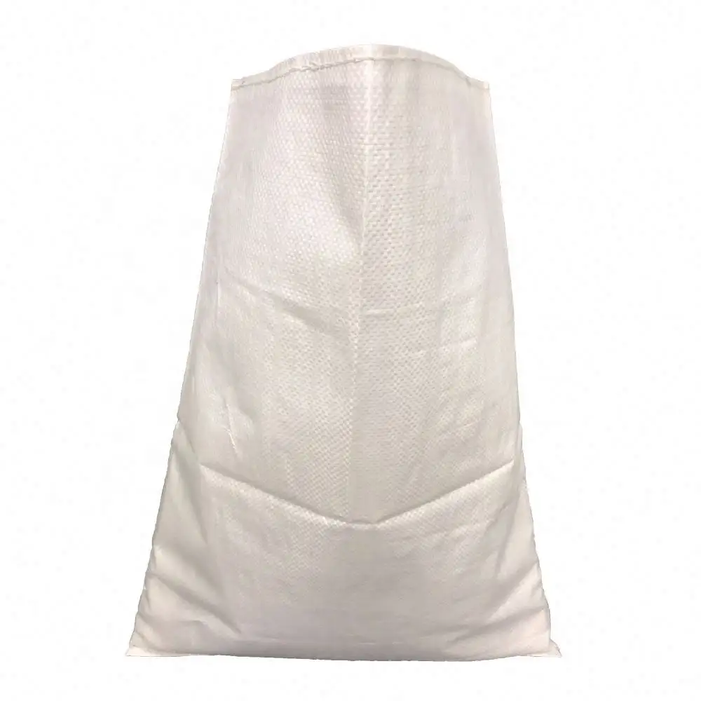 100% new customized chất liệu rỗng pp dệt bột mì poly hạt đóng gói túi 50kg guinea để bán