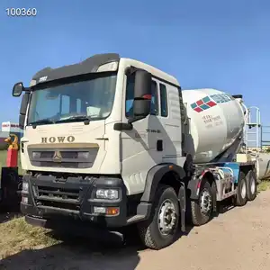 Sinotruck Howo usato 8x4 12 ruote 15 16 18 m3 betoniera camion