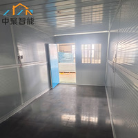 Maison préfabriquée pliable de 20 pieds à bas prix en Chine, vente en gros, installation rapide, design moderne pour un usage en appartement