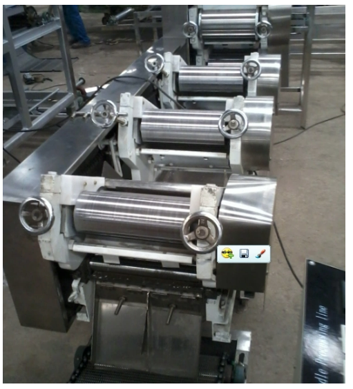 Small Scale Fried Instant Noodle Production Line Stainless Steel