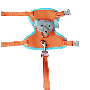 Arnés para Gatos con Correa Ajustable para el Pecho, para Mascotas Pequeñas, Uso en Exteriores, Color Naranja con Juguete de Ratón - Product Image 3