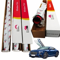 Película Solar Llumar, Tinte de Ventana de Coche de Nano Cerámica PET con Protección UV, Privacidad y Características Antiarañazos
