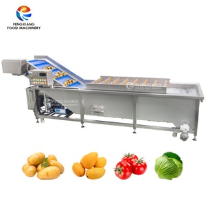 Machine à laver industrielle à bulles d'air pour légumes et fruits WA-U-3000, machine à laver les mangues - Product Image 1