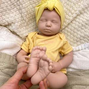 Muñecas de Silicona Reborn sin Pintar, Colección para Artistas, Accesorios para DIY, Diferentes Expresiones, Muñecas de Silicona de Recién Nacido - Product Image 2