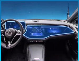 2024 nueva consola central de coche AC navegación conjunto completo Interior TPU película protectora para Mercedes Benz e260L e300L - Product Image 6