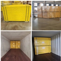 Vente directe usine : Panneau de coffrage industriel en bois d'épinette 3 plis, 21 mm, robuste pour béton, résistant à l'eau E2, première qualité