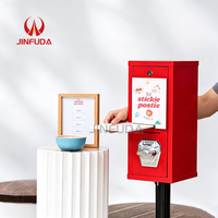 Mini distributeur de cartes de bureau à monnayeur, machine à autocollants de tatouage, équipement commercial de vente au détail en libre-service