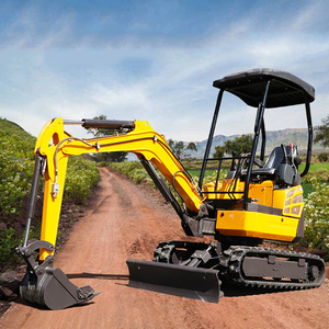 High <b>Top</b> ELORRY EL18 Hydraulic Mini Excavator Crawler 0.045m3 Cubic Meter Small Digger Crawler Excavator - Product Image 5
