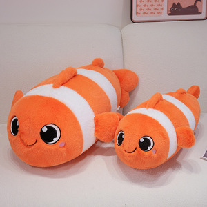 Juguete <span class=keywords><strong>de</strong></span> Peluche <span class=keywords><strong>de</strong></span> <span class=keywords><strong>Pez</strong></span> <span class=keywords><strong>Payaso</strong></span> Naranja <span class=keywords><strong>de</strong></span> 100 cm, Peluche Grande <span class=keywords><strong>de</strong></span> <span class=keywords><strong>Pez</strong></span>, Serie Periférica para Acuario, Muñeco <span class=keywords><strong>de</strong></span> Peluche Personalizado <span class=keywords><strong>de</strong></span> Animal Marino - Product Image 2