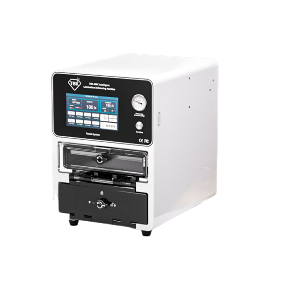 TBK 208C Synchronized High Efficiency Curved and Straight Flat <strong>Screen</strong> <strong>Laminating</strong> and Defoaming <strong>Machine</strong> with <strong>Guide</strong> bar Cylinder