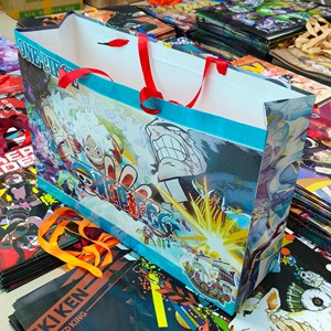 92 types de sacs en papier rectangulaires avec impression HD couleur intégrale, technique de collage, thème Anime <span class=keywords><strong>japonais</strong></span>, 59,5x42x18cm, pour Anime Expo, cadeau, fête <span class=keywords><strong>Manga</strong></span> - Product Image 1