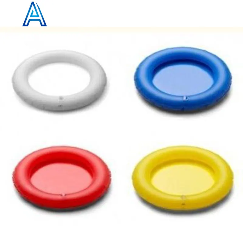 Eco-friendly ambientale PVC gonfiabile frisbee per il vinile a basso prezzo gonfiabile disco volante disco giocattolo