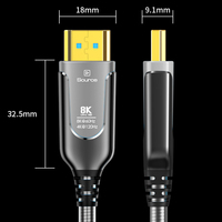 Blindé 8K 60Hz 10M 30M 50M 100M Moniteur Projecteur Home Cinéma Disposition Haute Définition HDMI AOC Câble À Fiber Optique
