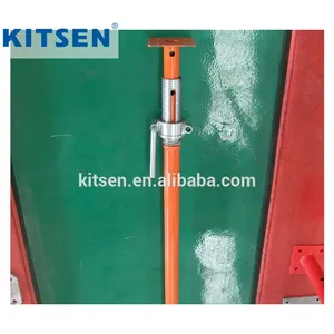 Metal Prop Steel Shoring Jack Post Adjustable Prop Construction Scaffolding